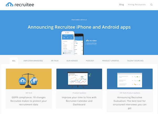 Recruitment Blogs - Recruitee